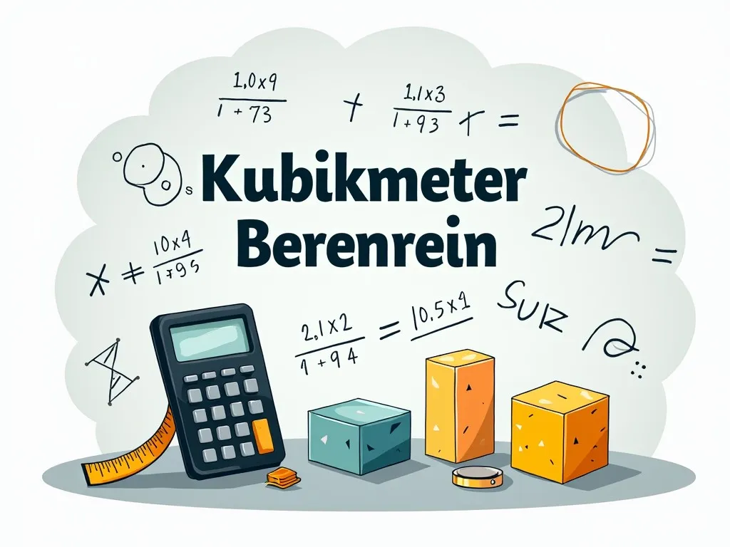 Kubikmeter Berechnen